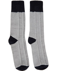 Homme Plissé Issey Miyake Grey Folding Socks