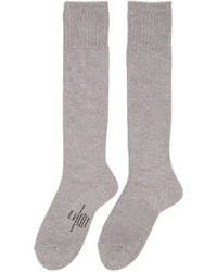 Hyke Grey Knit Socks