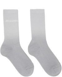 Jacquemus Grey Les Chaussettes Moisson Socks