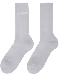 Jacquemus Grey Les Chaussettes Socks