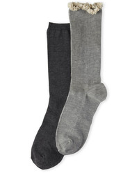 Legale Two Pack Boyfriend Socks