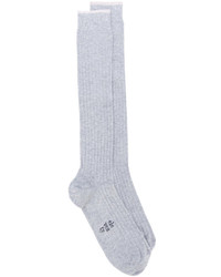 Eleventy Long Ribbed Socks