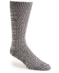Mr Gray Textile Slub Knit Socks