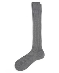 Pantherella Cotton Blend Socks Mid Grey Mix Medium R