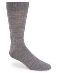 John W. Nordstrom Ribbed Wool Blend Socks