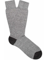 Pantherella Two Tone Knitted Socks