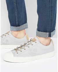 Grey Star Print Sneakers