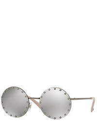 Grey Studded Sunglasses