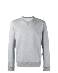 Grey Studded Sweatshirt