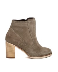 Asos Edge Of Reason Suede Ankle Boots