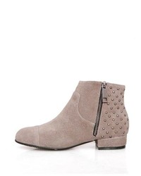 doremo Suede Leather Ankle Boots