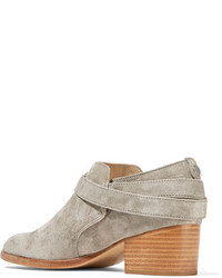 Rag & Bone Harley Suede Ankle Boots Stone