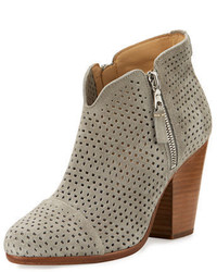 Rag & Bone Margot Perforated Suede Ankle Boot