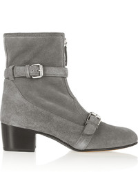 Tabitha Simmons Stirling Shearling Lined Suede Ankle Boots
