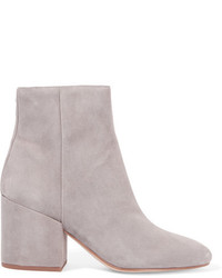 Sam Edelman Taye Suede Ankle Boots Gray