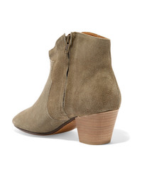 Isabel Marant Toile The Dicker Suede Ankle Boots