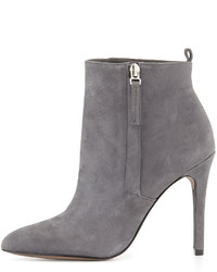 gray ankle boots