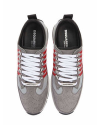 DSQUARED2 251 Tech Canvas Suede Sneakers