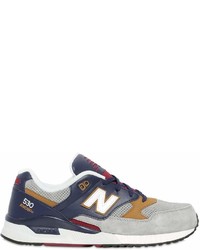 New Balance 530 Leather Suede Sneakers