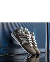New Balance Classic 574 Suede Lace Up Sneakers