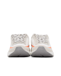 A.P.C. Grey And Orange Age Mary Sneakers