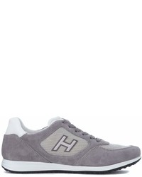Hogan Olympia X H205 Grey Suede Sneaker