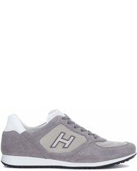 Hogan Olympia X H205 Grey Suede Sneaker