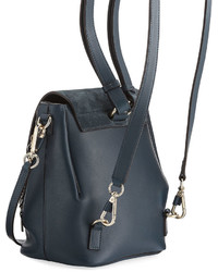 Chloé Chloe Faye Small Leathersuede Backpack