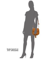 Chloé Chloe Hudson Small Studded Braided Suede Shoulder Bag