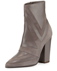 Laurence Dacade Isola Geometric Patchwork Boot Gray