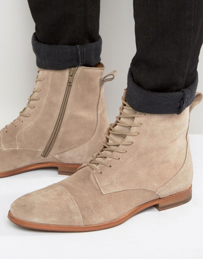 zign lace up boots