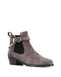 Salvatore Ferragamo Ankle Boots With Buckle Detail