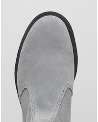 Dr. Martens Dr Martens 2976 Chelsea Boots In Gray Suede