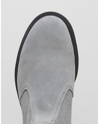 dr martens grey suede boots