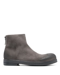 Marsèll Round Toe Suede Boots
