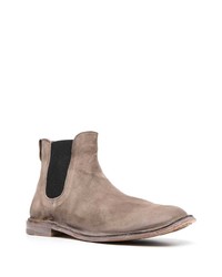 Moma Slip On Suede Ankle Boots