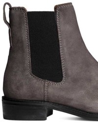 H&M Suede Chelsea Boots