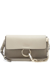 Chloé Chlo Faye Mini Leather And Suede Cross Body Bag