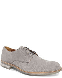 Grey Suede Derby Shoes