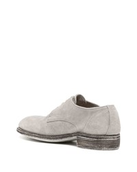 Guidi Lace Up Suede Derby Shoes
