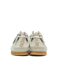 Palm Angels Grey Clark Originals Edition Wallabee Desert Boots