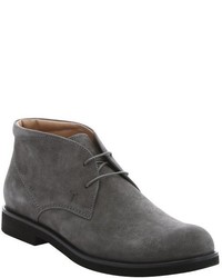 Tod's Grey Suede Lace Up Chukka Boots