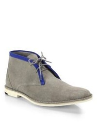 Pierre Hardy Suede Chukka Boots