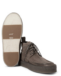 Marsèll Washed Suede Desert Boots