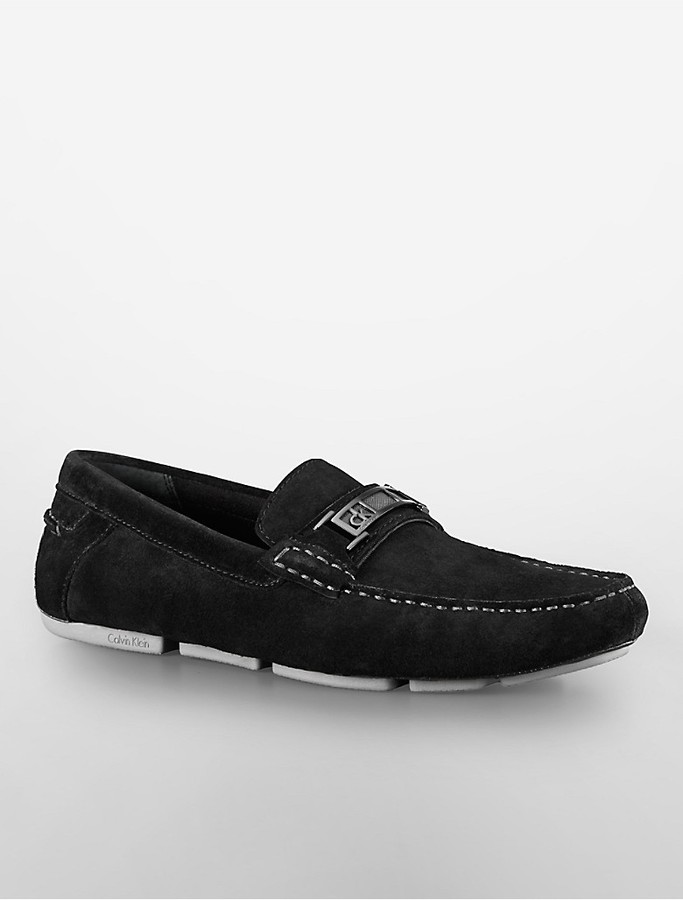 Calvin Klein Moby Driving Loafer, $130 | Calvin Klein | Lookastic