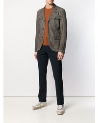 Desa 1972 Suede Fitted Jacket