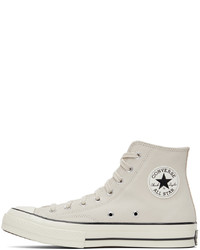 Converse Grey Chuck 70 Hi Sneakers