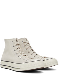 Converse Grey Chuck 70 Hi Sneakers