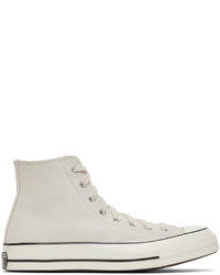 Converse Grey Chuck 70 Hi Sneakers