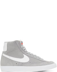 Nike Grey Suede Blazer Mid 77 Sneakers